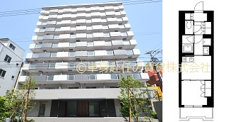 エル・セレーノ大阪天神橋-単身赴任向け賃貸マンション