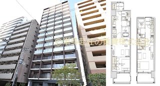 パークアクシス本町-本町駅6分-単身赴任の賃貸株式会社